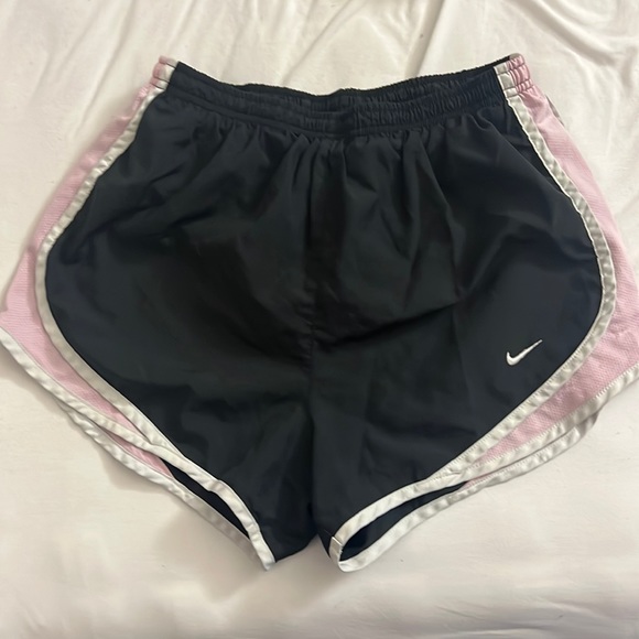 Black and Pink Nike Tempo Shorts - Picture 1 of 5